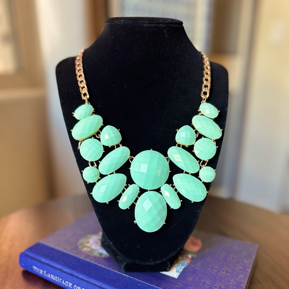 Mint Statement Necklace